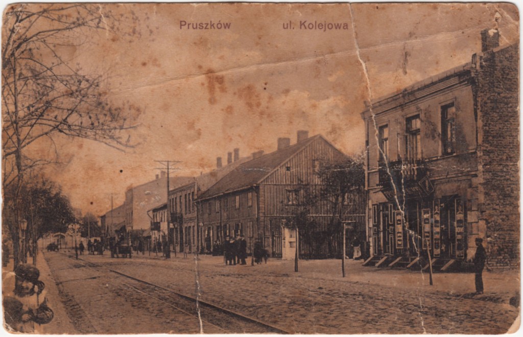 ul.Kosciuszki_Pruszkow_1910_pocztówka